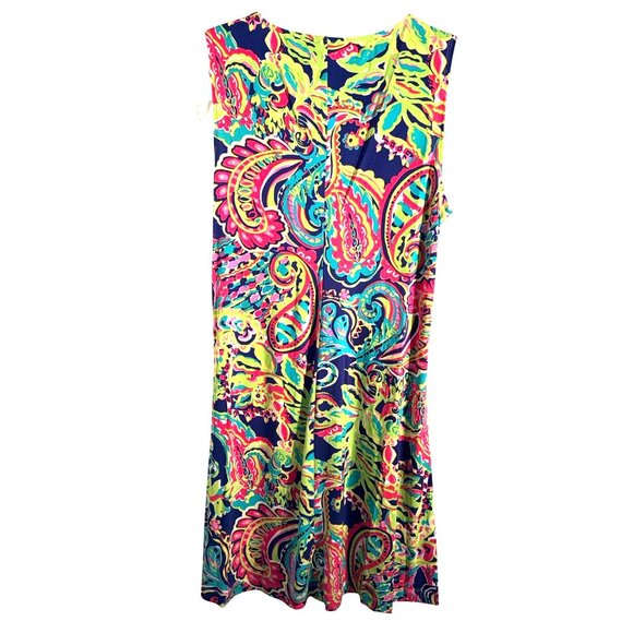 Philosophy Republic Clothing Womens S Sleeveless Lace-Up Multicolor Paisley Dres - Picture 7 of 9
